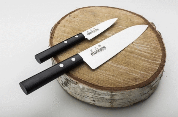 Sankei komplekt, 90mm köögiviljanuga ja 180mm peakokanuga